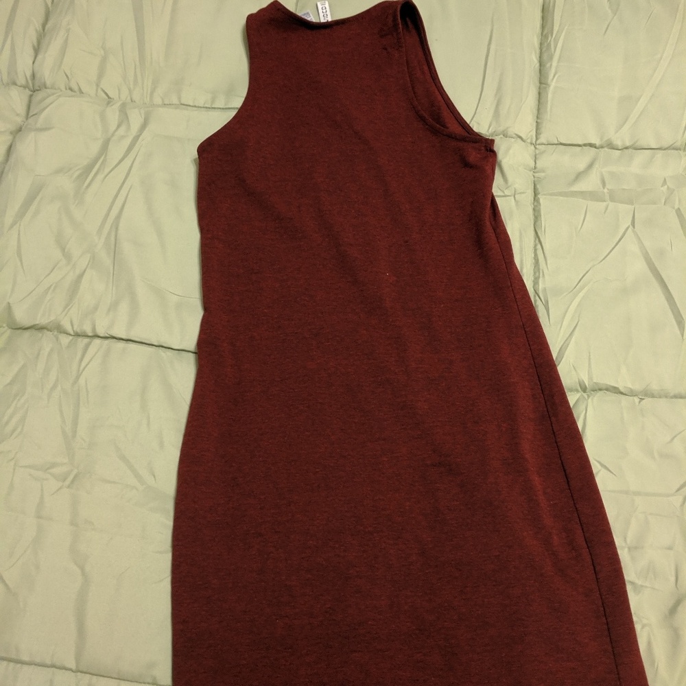H&M burgundy Dress